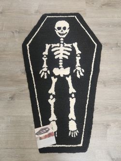 Skeleton Halloween Rug