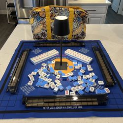 Brand New American Mahjong Game Set with Accessories