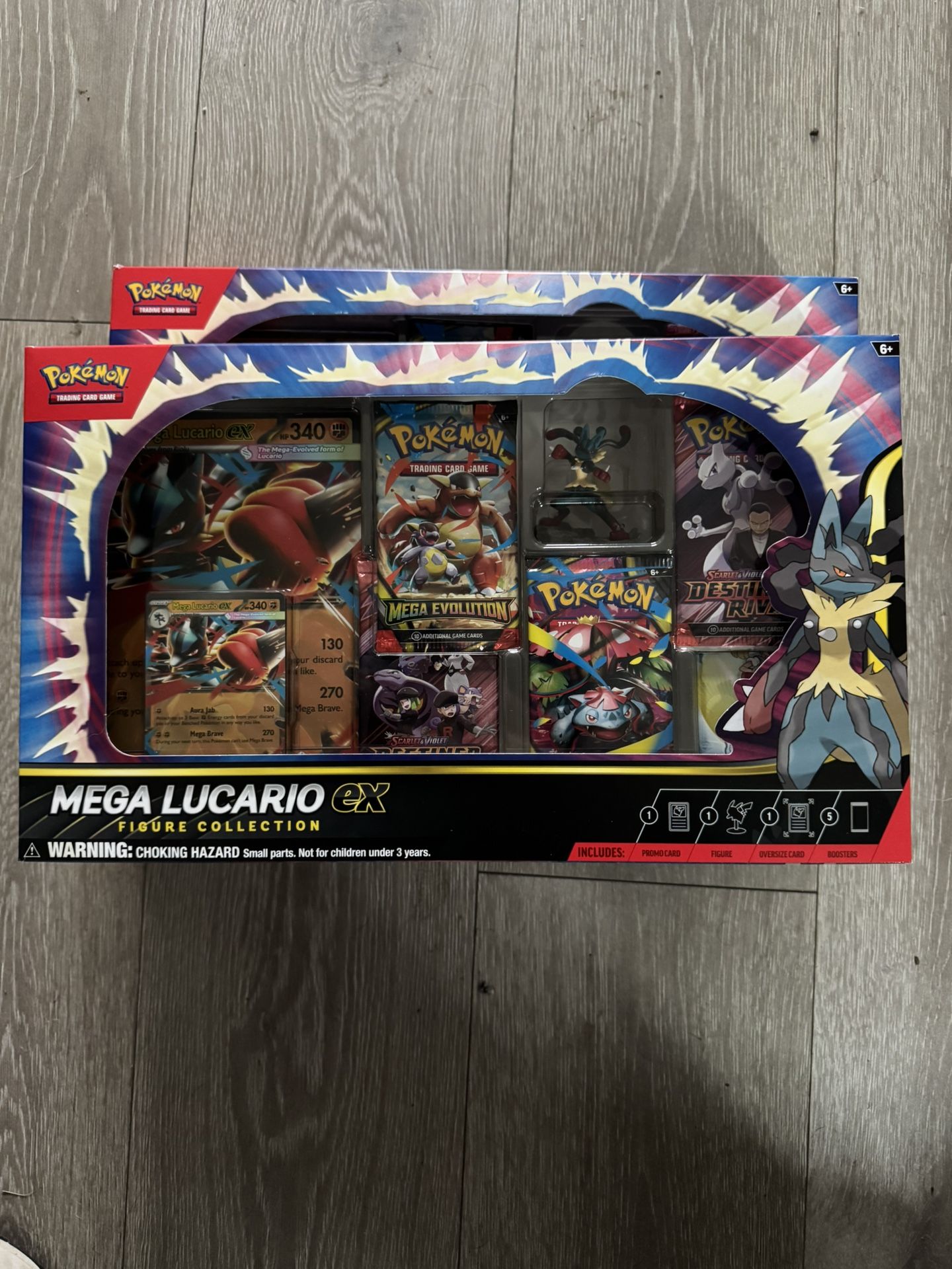 2025 Pokémon Mega Evolution Mega Lucario ex Figure Collection Box