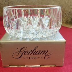 Gorham 4 1/2 Inch Crystal Bowl
