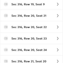 Mariners Tickets 3/31 