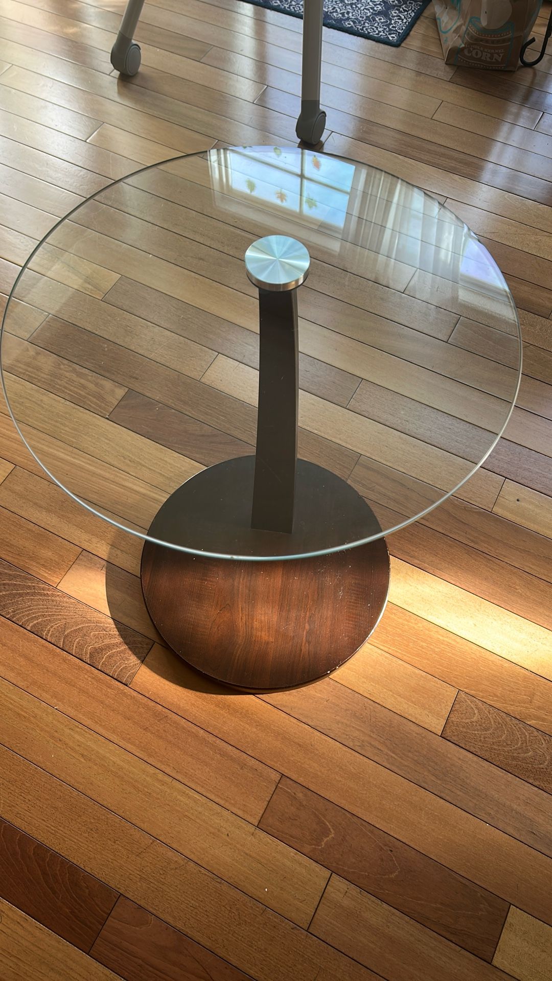 coaster Cappuccino Accent Table Made In Taiwan