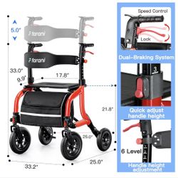 New All-Terrain Rollator