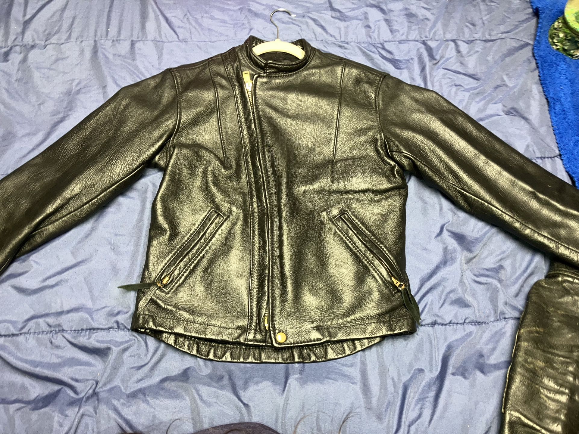 Vintage Langlitz Women’s Small Leather Jacket
