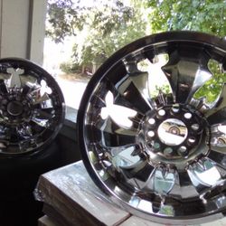 Universal 18s Crome Wheels 