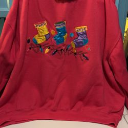 Christmas Sweatshirt Size 2X