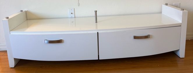 White TV Stand