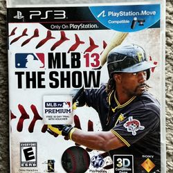 MLB 13 the Show  PlayStation 3 PS 3 Video Games 