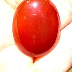 28mm Oval Carnelian Cabochon
