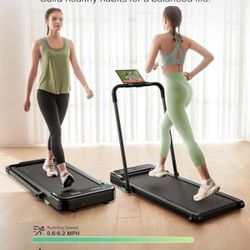 UREVO Strol 2E Smart 2-in-1 Folding Treadmill, 