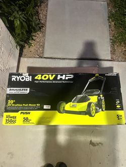 RYOBI 40HP LAWNMOWER