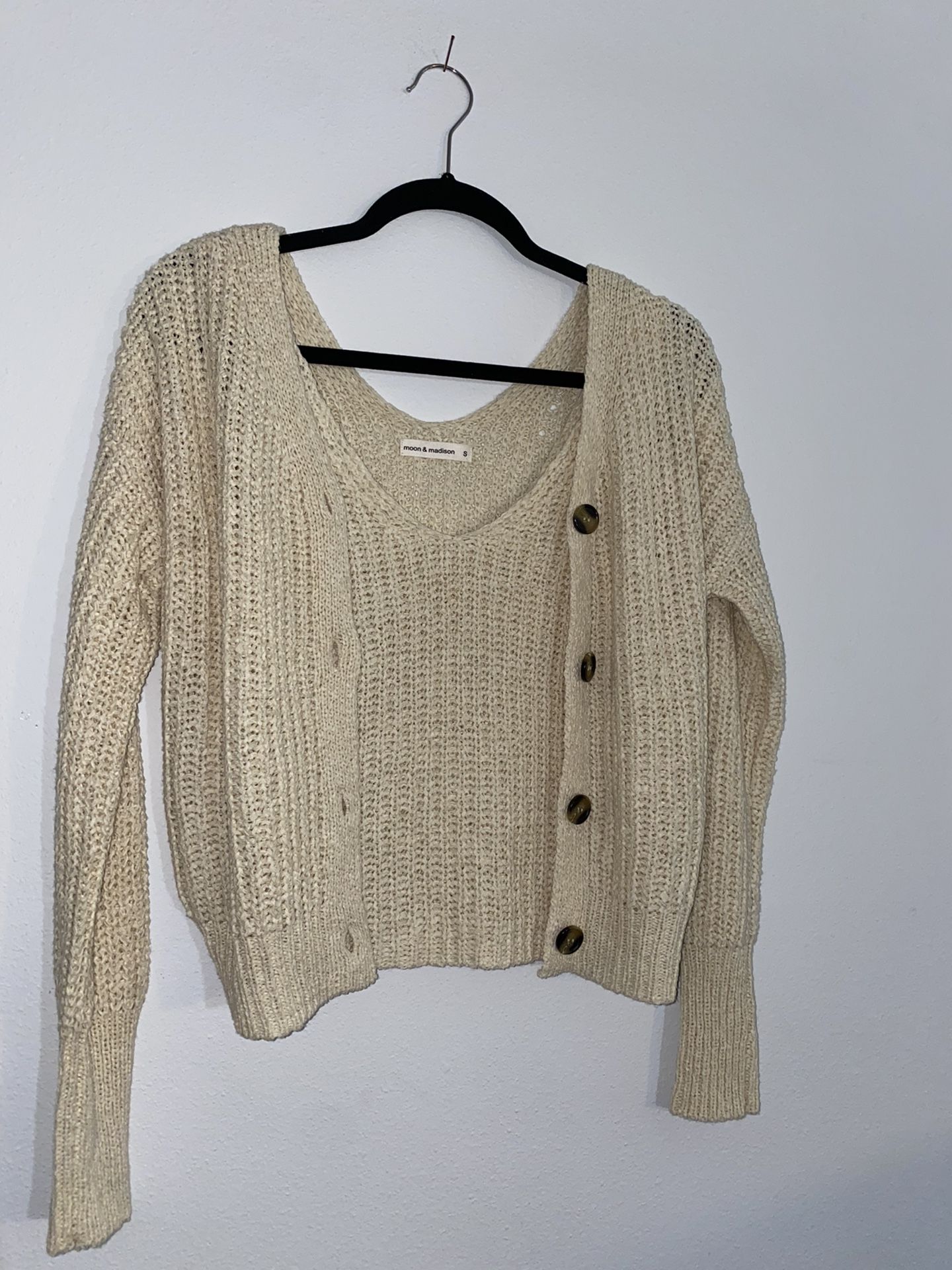 Tank And Cardigan Set