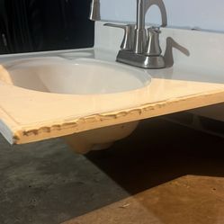 Bathroom Sink With Faucet 