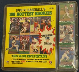 1990-91 Baseball’s 100 Hottest Rookies Score Rising Stars Set – Sealed