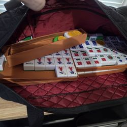 Mahjong Set with Travel Case