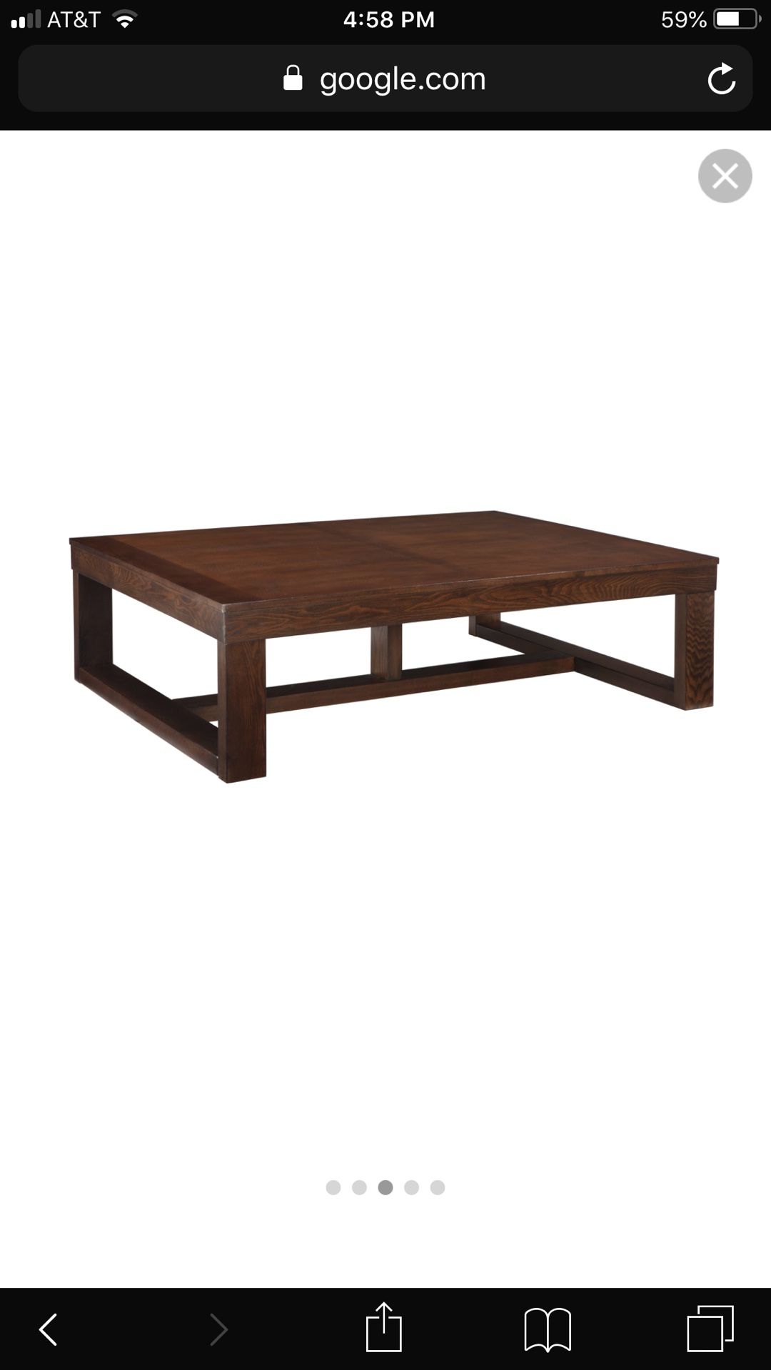 Ashley Furniture coffee & sofa table