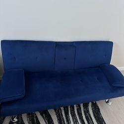Royal Blue Futon 