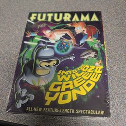 New sealed futurama into the wild green yonder dvd
