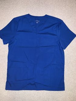 Small Royal Blue Scrub Set