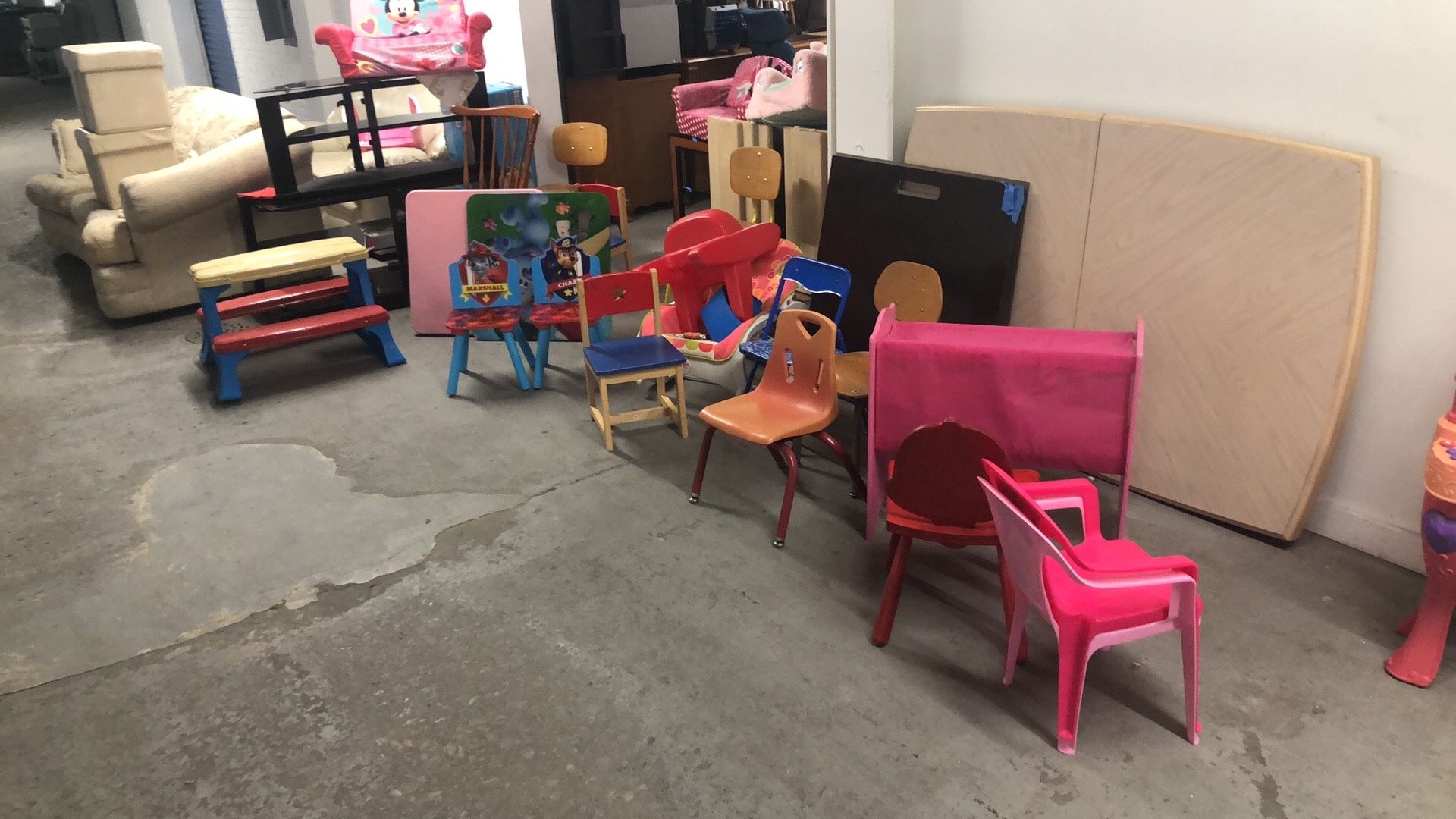 Kids chairs and tables 1701 Union Blvd., Allentown Pa 18109