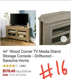 Tv Media Stand Storage Console