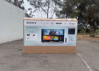 MV 55” Sony smart 4k Bravia 2 tv