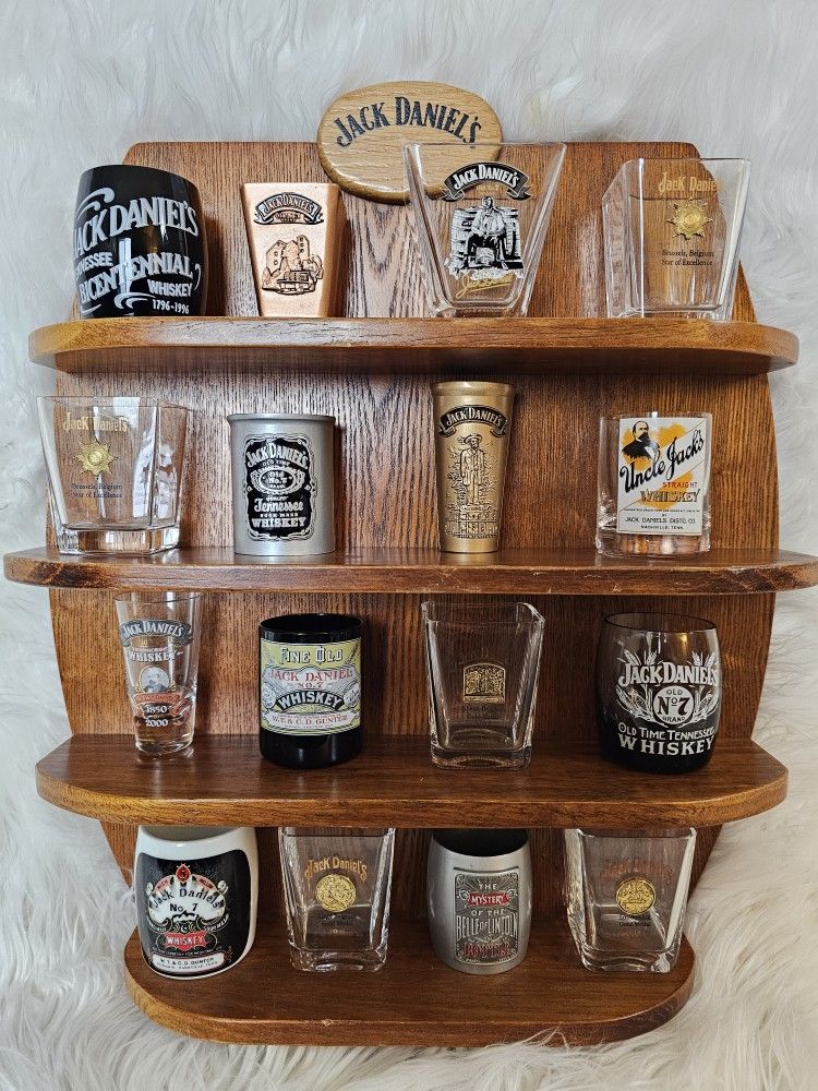 Jack Daniels Legend Shot Glass Collection