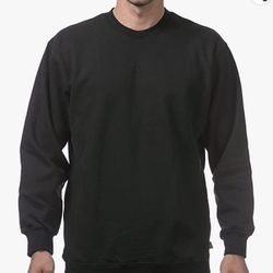 Pro Club Men's Heavyweight 13oz Crew Neck Fleece Pullover Sweater. 