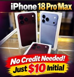 Iphone 18 Pro Max Unlock New Sealed No Credit Needed Pay Down Only