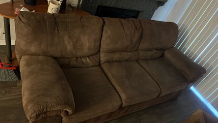 Brown couch