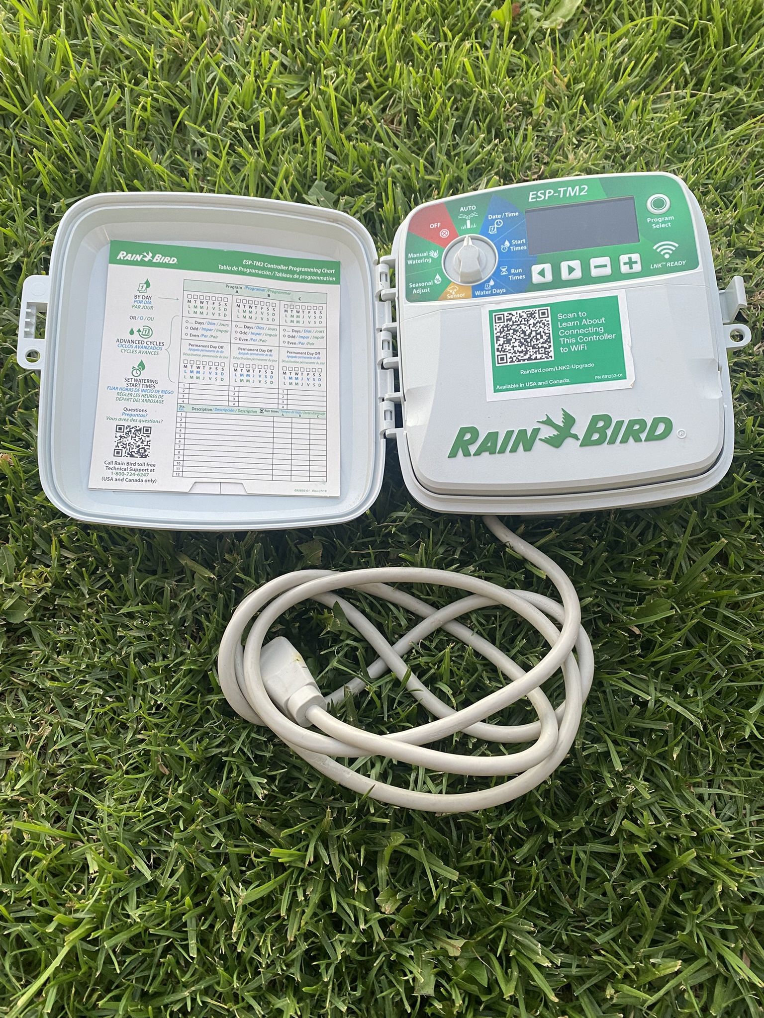 RAINBIRD ESP-TM2 4-STATION WI-FI READY SPRINKLER COBYROLLER