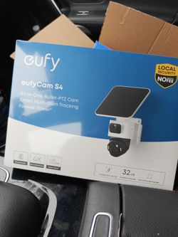 eufy Security eufyCam S4,4K Solar Camera Wireless