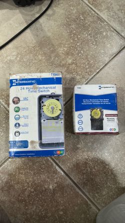 24 hours mechinical time switch