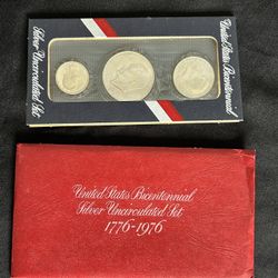 Bicentennial 40% Silver Uncirculated Set