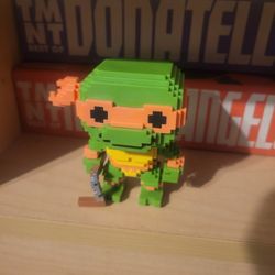 8-Bit MICHELANGELO Funko Pop! Vinyl Figure 07 TMNT Ninja Turtles Video Game Mike