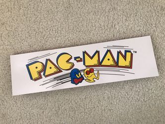 Arcade1up pac-man Marquee