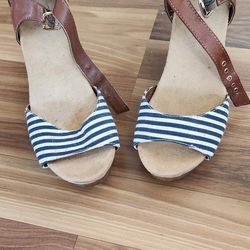 Size 7 1/2 Wedge Shoes Dr Scholls 3 3/4" Heel