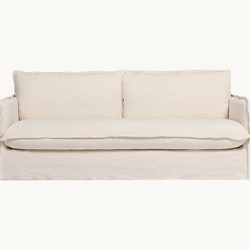 Six Penny Neva Sofa – Linen Warm Oatmeal (84”)