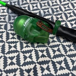 Laser Strike Fishing Pole Rod And Reel Used 