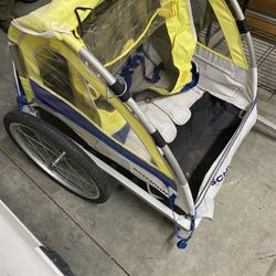 Schwinn Double Child Bike Trailer 