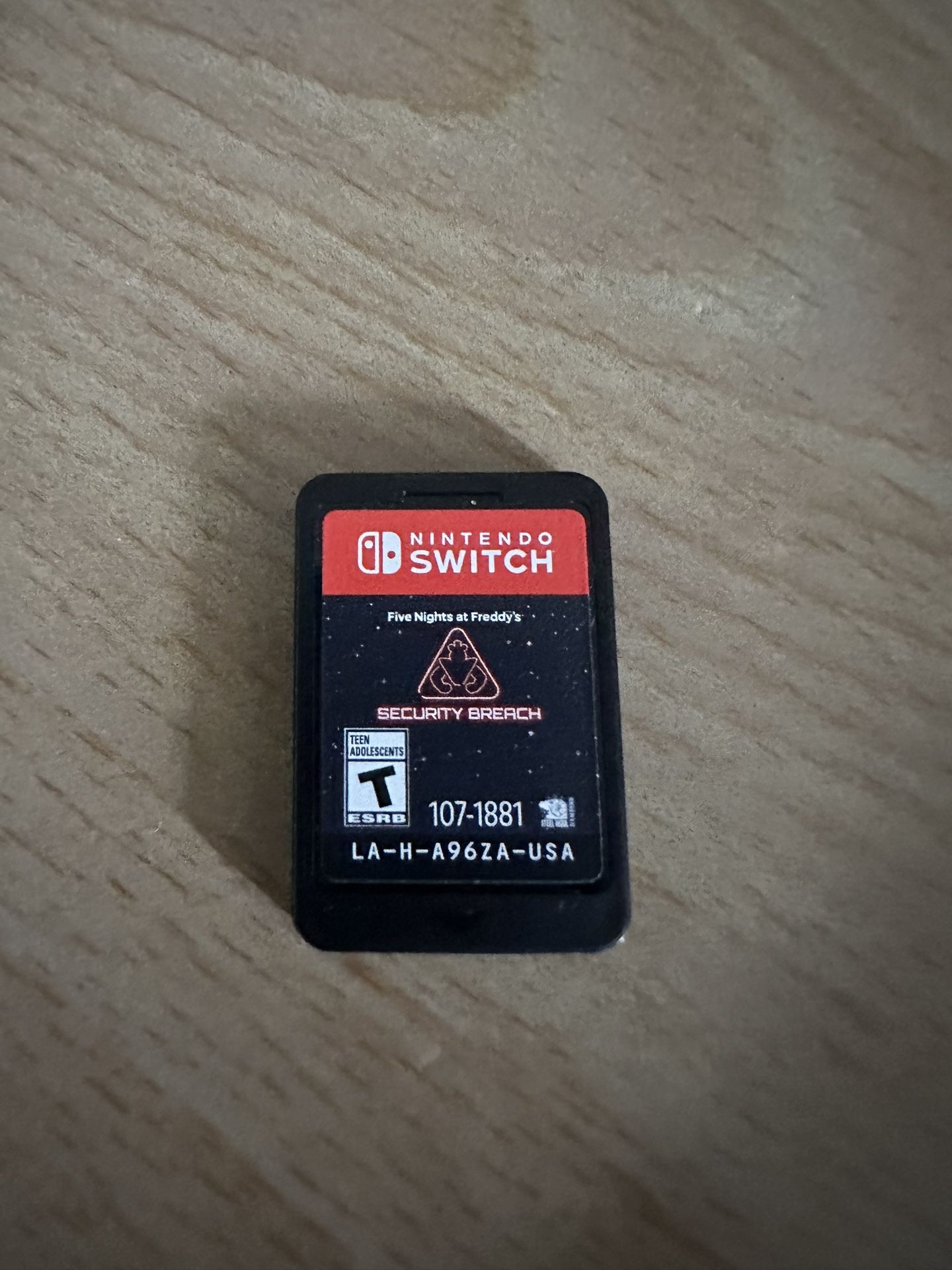 FNAF security Breach Nintendo Switch