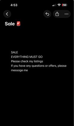 Selling everything I have - Moving