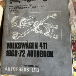 VW 411 Repair Manual 