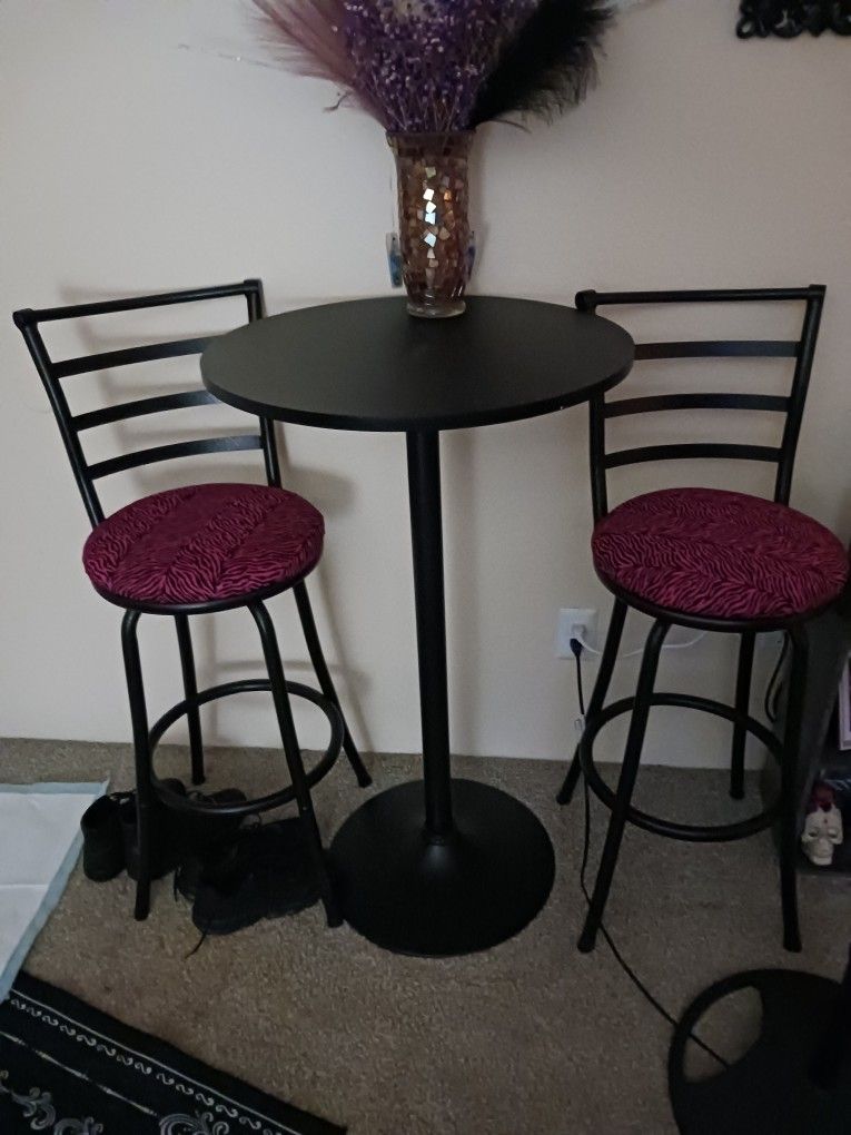 Bar Top And Stools