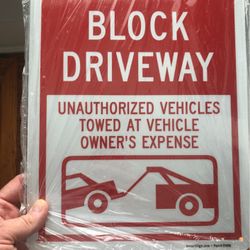 No Parking Sign And Post