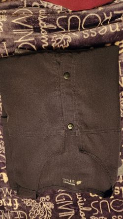 Black Scrub Jacket Size 3X