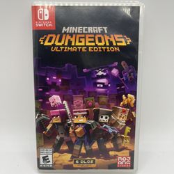 Case Only! Nintendo Switch Minecraft Ultimate Edition
