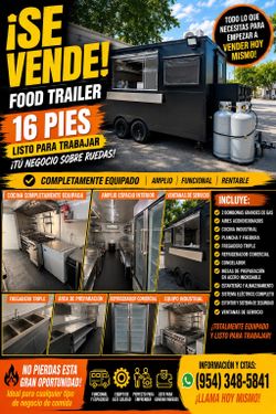 Food trailer 16 pies