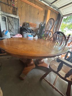 Table with chairs