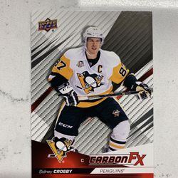 2017-18 Upper Deck Compendium Carbon F/X Achievement Sidney Crosby #FX-SP